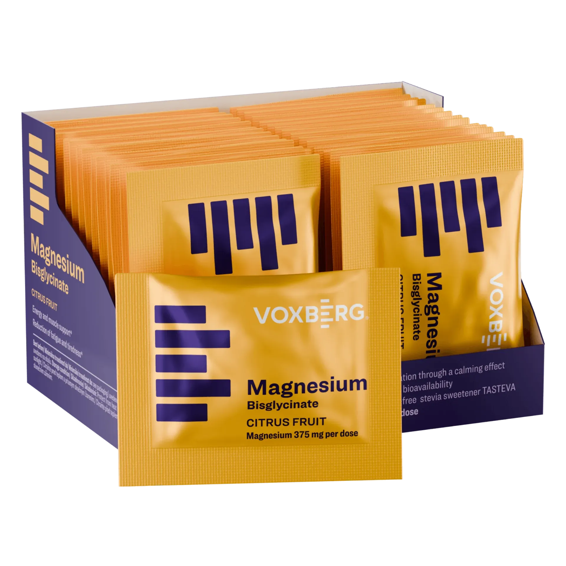 Magnesium Bisglycinate - Citrus Fruit / 30x7g