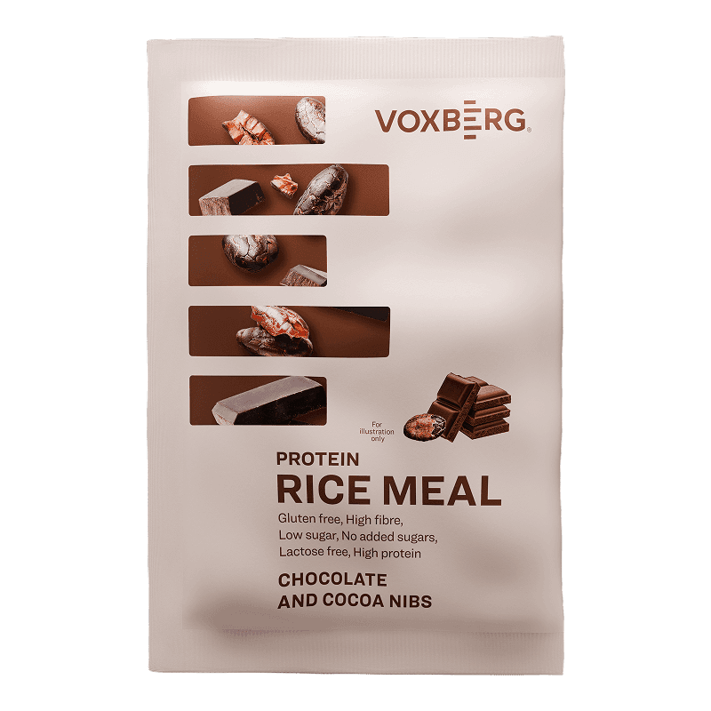 Rice Meal — Rice Meal 60g - Chocolate Cocoa Nibs